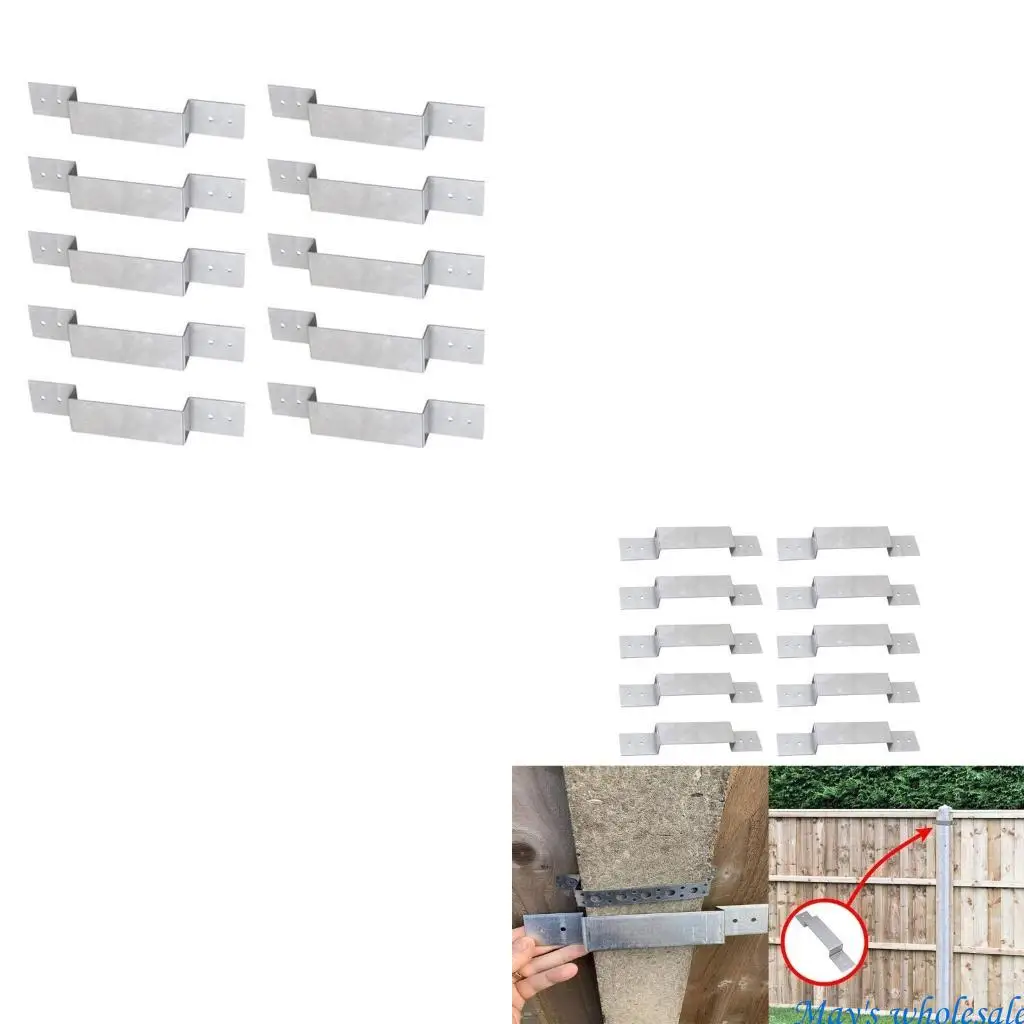 

10 шт., монтажная колонна для садового забора, крепление столба для забора для домашней безопасности для 4 дюймов, 448A