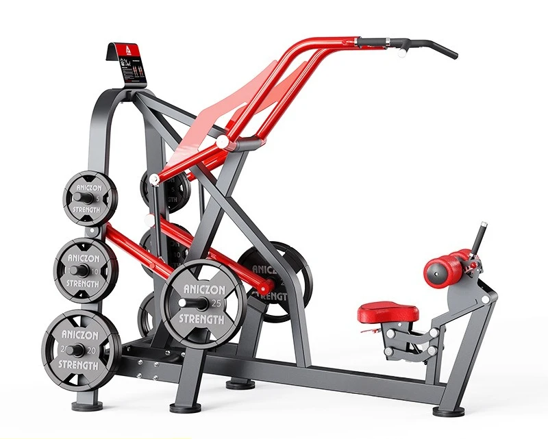 Latissimus Dorsi Trainer Gym Commercial Cross High Pull Back Muscle Trainer Equipo de tracción alta