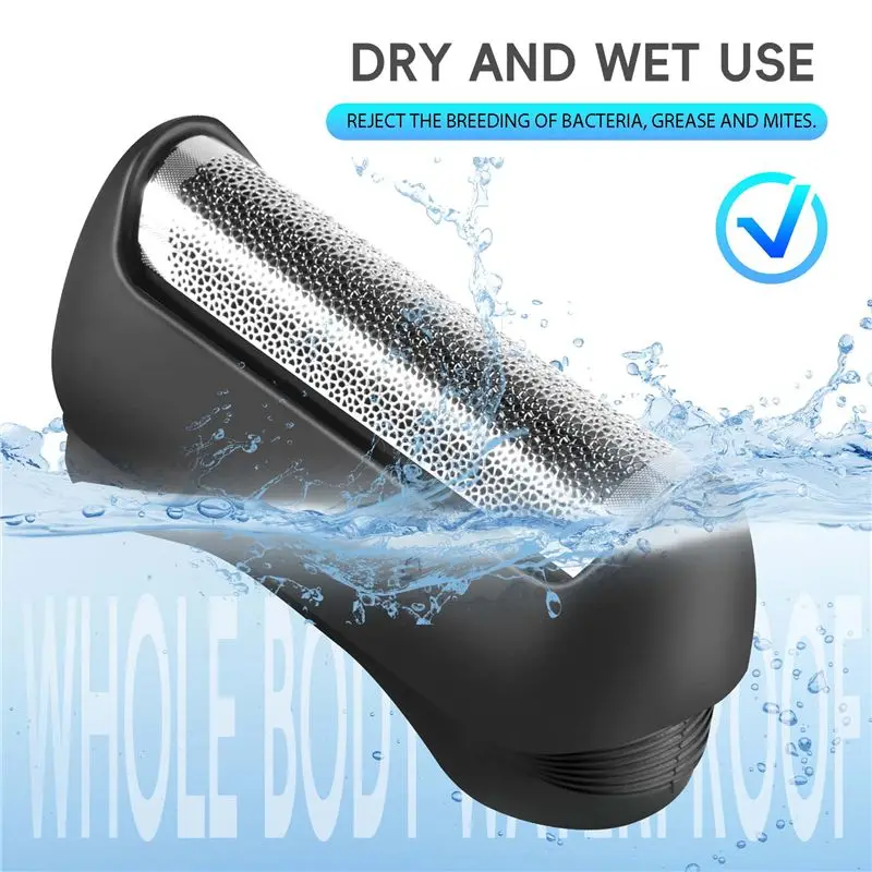 AEE4-Suitable For BRAUN 11B Reciprocating Electric Shaver Mesh Cutter Head Assembly Omentum Accessories