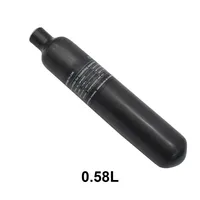 ALSAFE 4500Psi 300Bar 30Mpa 0.58L 580cc Carbon Fiber Cylinder HPA Tank High Presssure Gas Cylinder Diving Scuba Tank M18*1.5