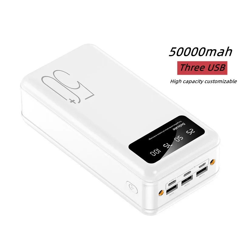 Fast charging power bank 50000mAh power banks & power station consumer electronics outdoor