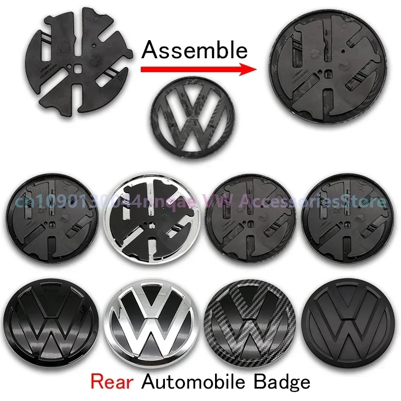 

1 шт. Замена эмблемы на переднюю решетку радиатора и на крышку багажника для Volkswagen Polo 6 6C 2014-2018, декоративный логотип, автоаксессуар