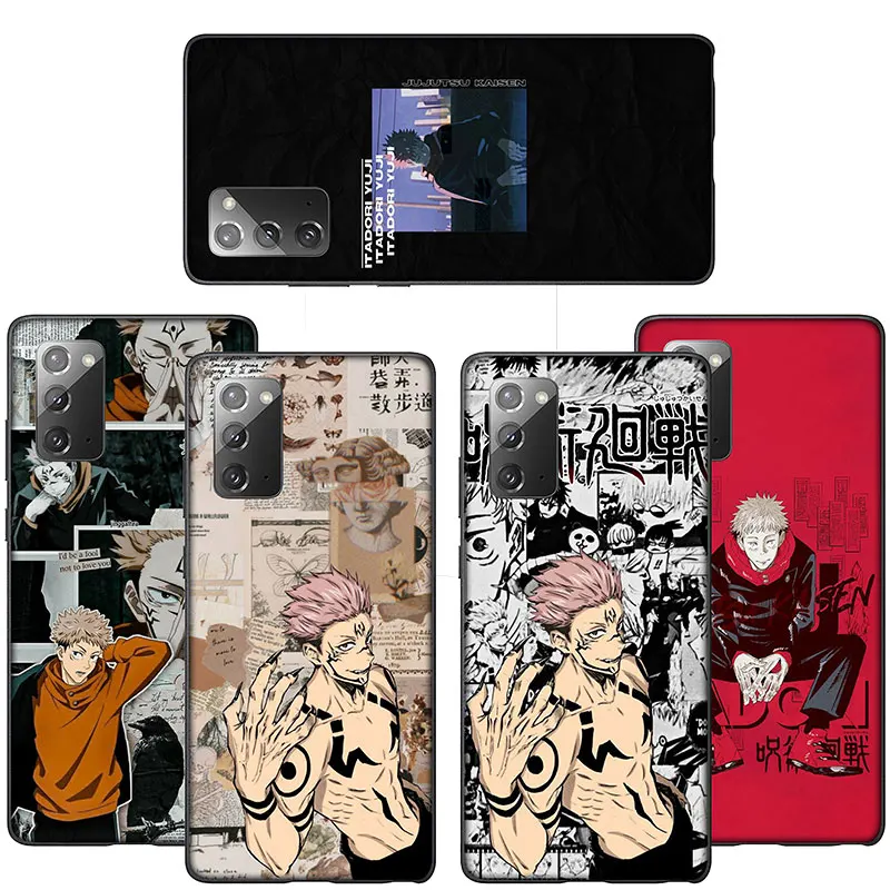 SO90 Jujutsu Kaisen Itadori Yuji Case for Samsung Galaxy A55 A53 A52 A21S A21 A22 A24 A25 A13 A12 A11A05 A05S A31 A35