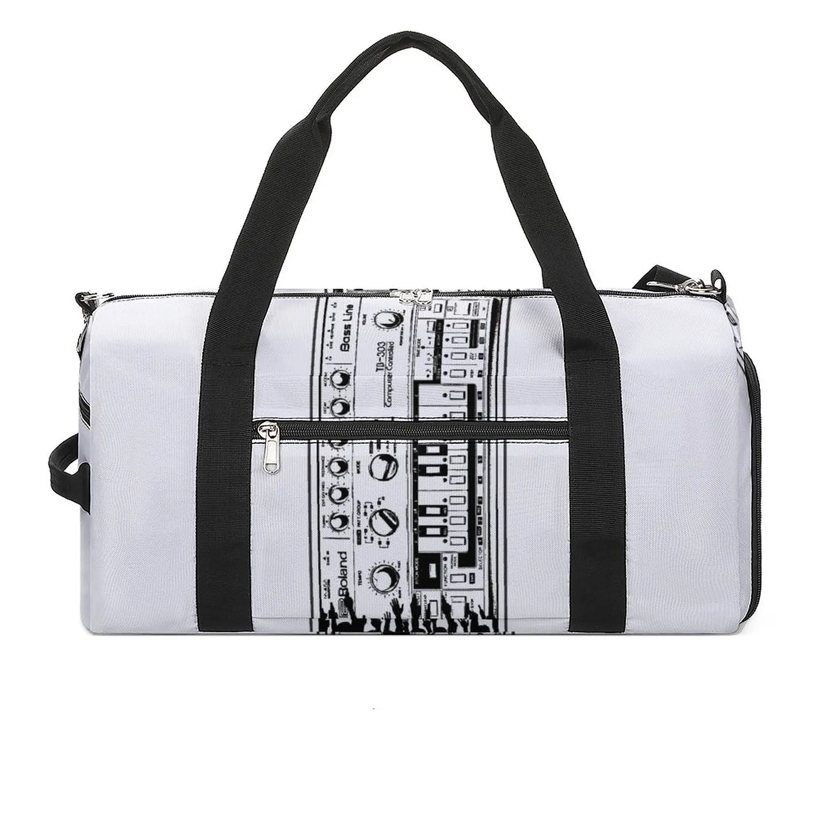 

Synthesizer Roland TB 303 Gym Bag Synth Analog Korg Techno Travel Sports Bags Men Custom Novelty Fitness Bag Portable Handbags