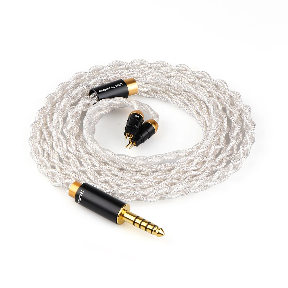 RAPTGO Release Jointly-designed 4.4mm Shield Upgrade Headphone Cable Litz Taiwan Single Crystal Copper