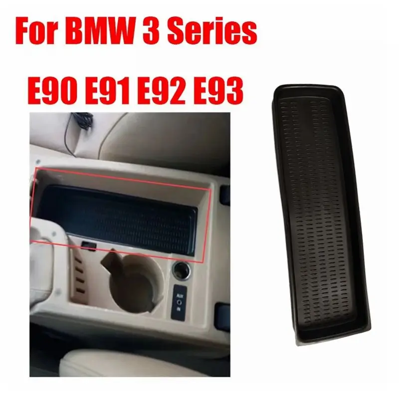 For -BMW 3 Series E90 E91 E92 E93 Center Armrest Storage Box Tray 7118064 51167118064