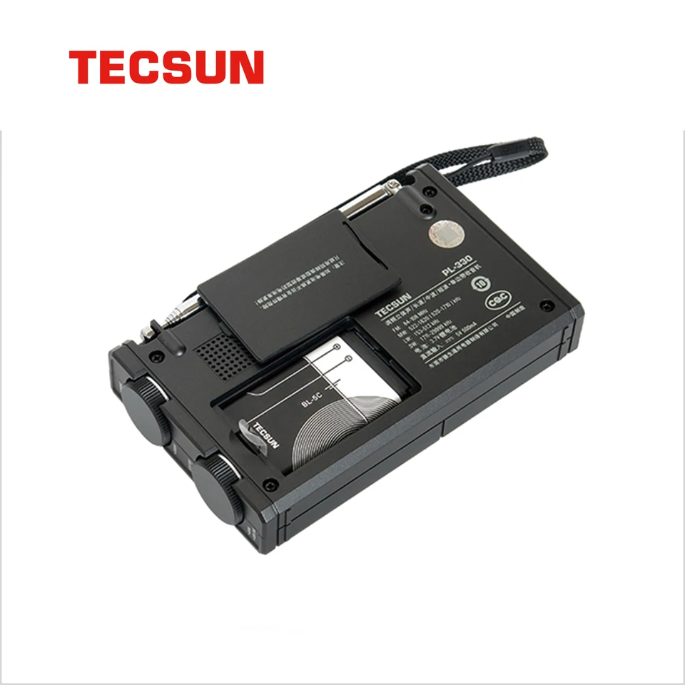Tecsun-多機能ポータブルラジオレシーバー,高感度,PL-330,fm,mw,sw,lw