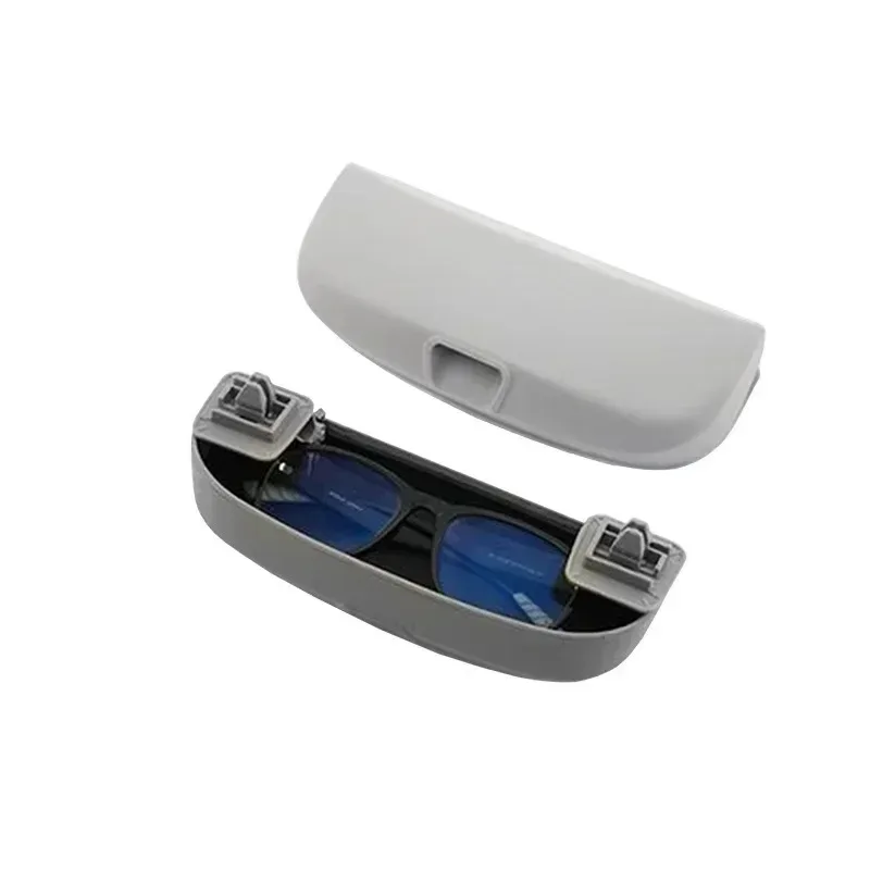 For Mercedes Benz C Class W203 2000-2006 ABS Black Car Glasses Case Sunglass Holder Box Trim Interior Car Accessories 3