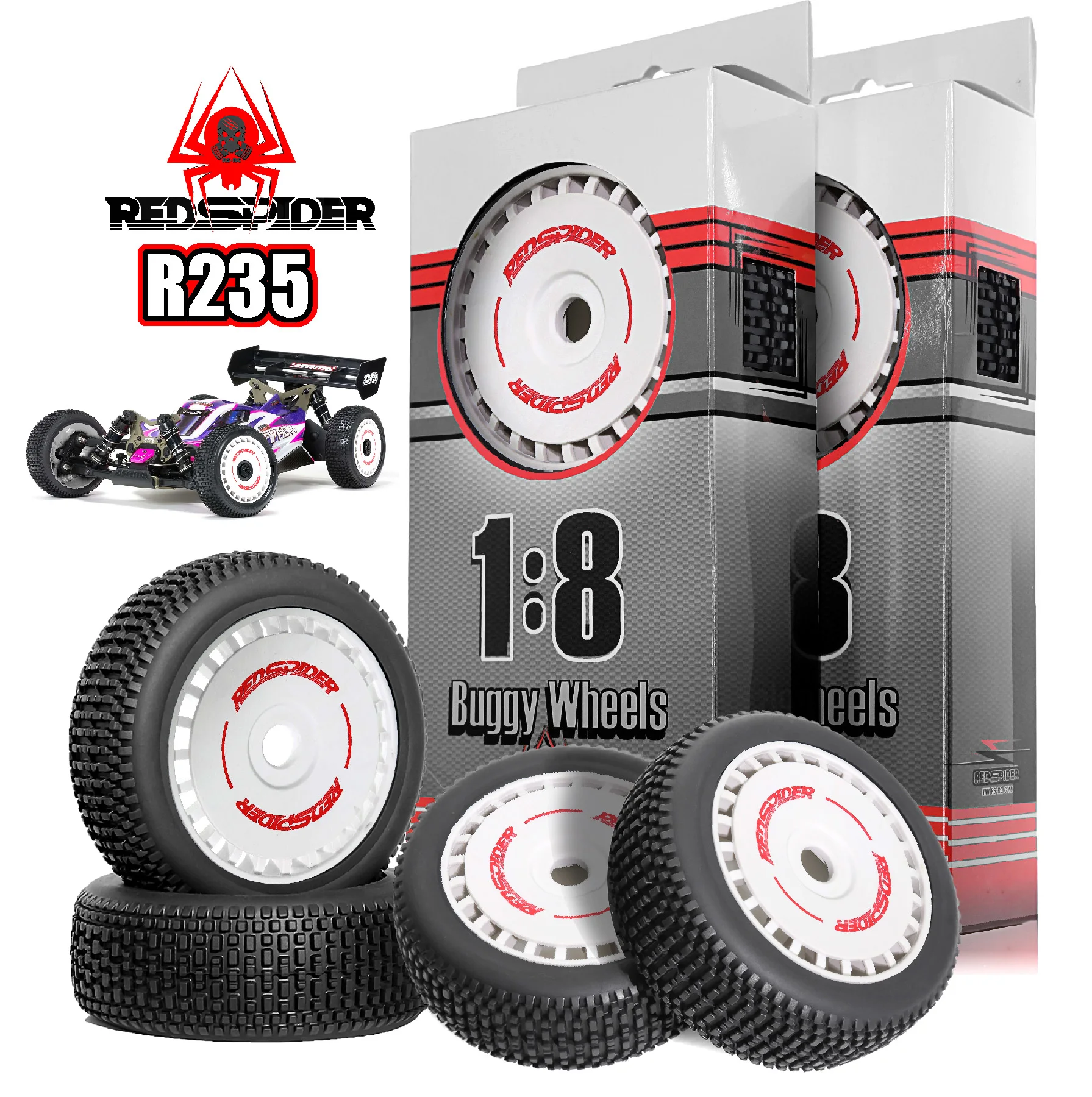 Pneus rc hexagonais 17mm para arrma 1/8 talion 6s blx, typhon 6s 3s blx redcat equipe losi hpi hps kyosho hobao rc pneus rodas 4 peças