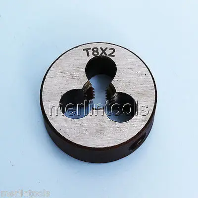 

TR8 x 2, трапециевидная метрическая левая резьбовая матрица