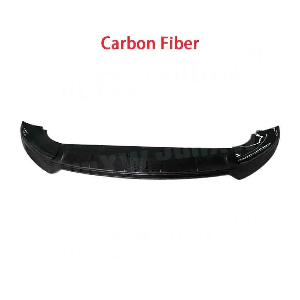 For Mercedes Benz GLE Class W167 GLE450 GLE53 AMG Sport SUV 2020-2022 FRP Car Front Bumper Lip Spoiler Carbon Fiber