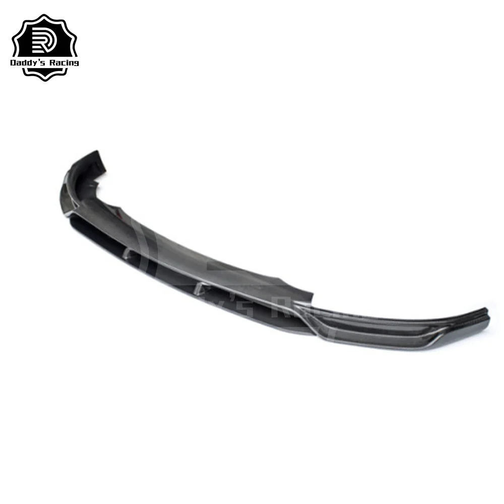 New Style Carbon Fiber Front Bumper Lip Fit For Model Y 2 PCS High Quality Fitment