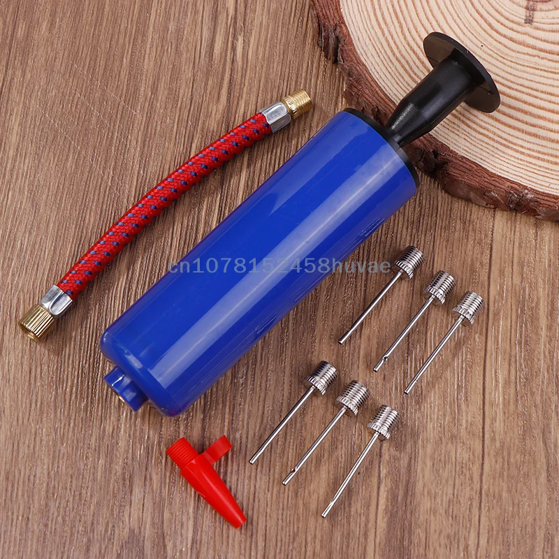 10 Pcs Ball Pump Set Hand Pump 6inch Inflator Portable Ball Volleyball Football Basketball Inflating Pump Tools With Air Hose