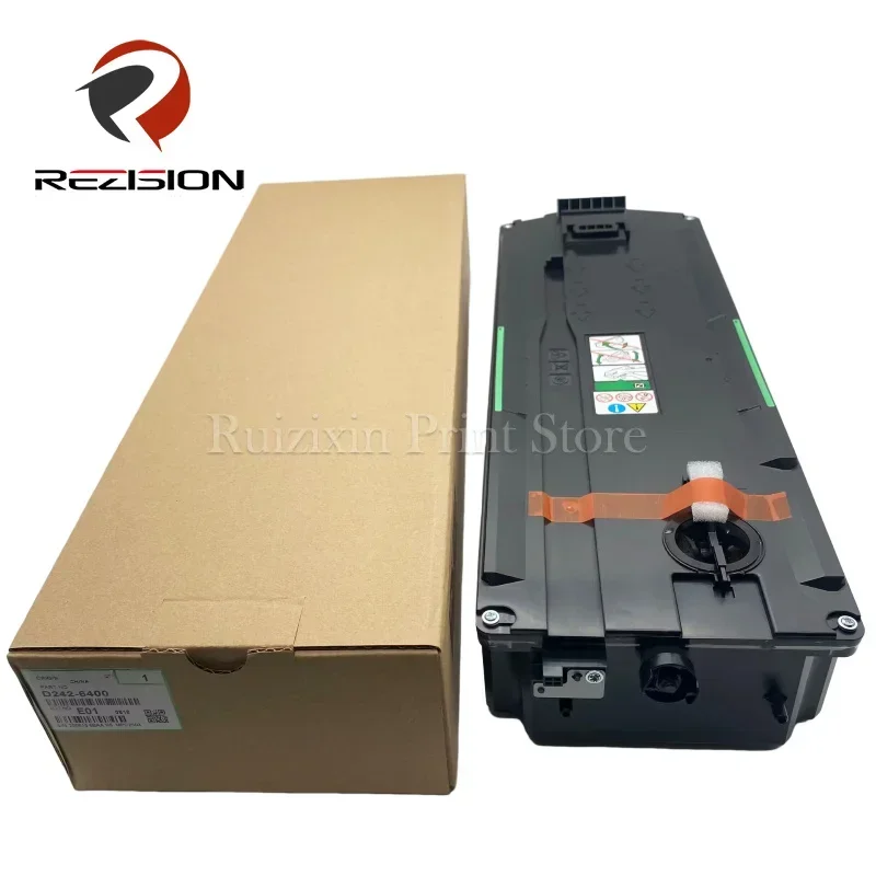 D242-6400 حاوية نفايات الحبر لريكو MP C2503 C2011 C4503 C5503 C2004 mpc 2503 2011 4503 5503 2004 D2426400 صندوق مسحوق
