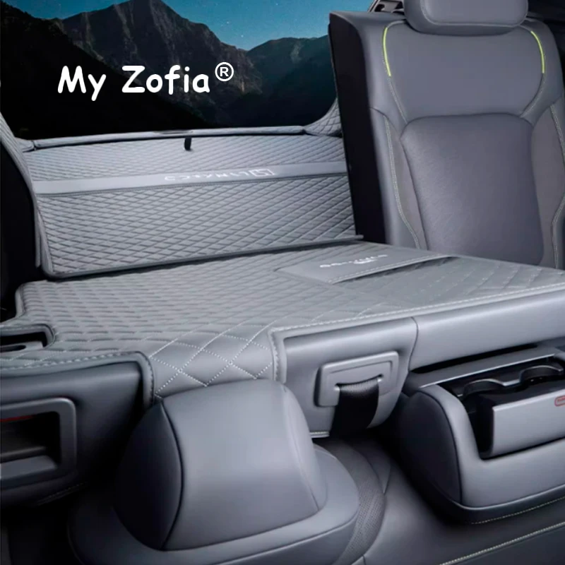For Lynk & Co 08 EMP 2024 2025 2026 Car Boot Mat Rear Trunk Liner Cargo Leather Floor Carpet Tray Protector Accessories Mats