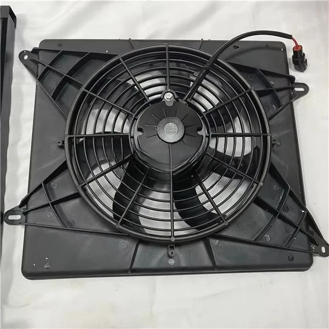 Electric Blower Motor Fan A/C Condenser Assy 2520-6004 440204-00002 for  Daewoo Exacvator Spare Part MEGA250-V MEGA300-V