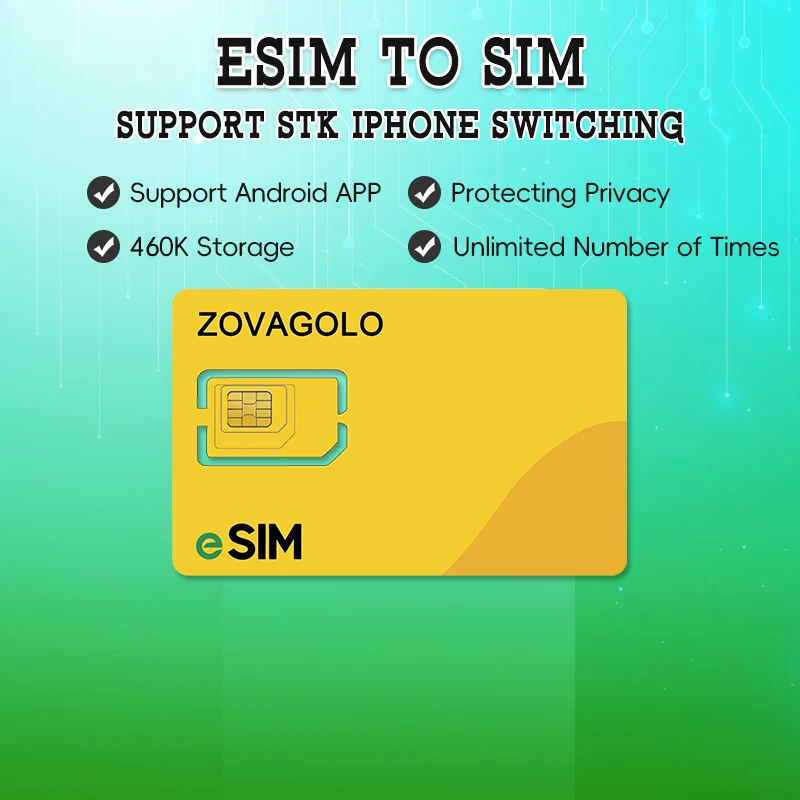 Carte physique ESIM, carte EUICC, peut écrire 10-15 chiffres, lecteur de carte SIM, prise TYPEC compatible avec 95% des téléphones mobiles/ordinateurs