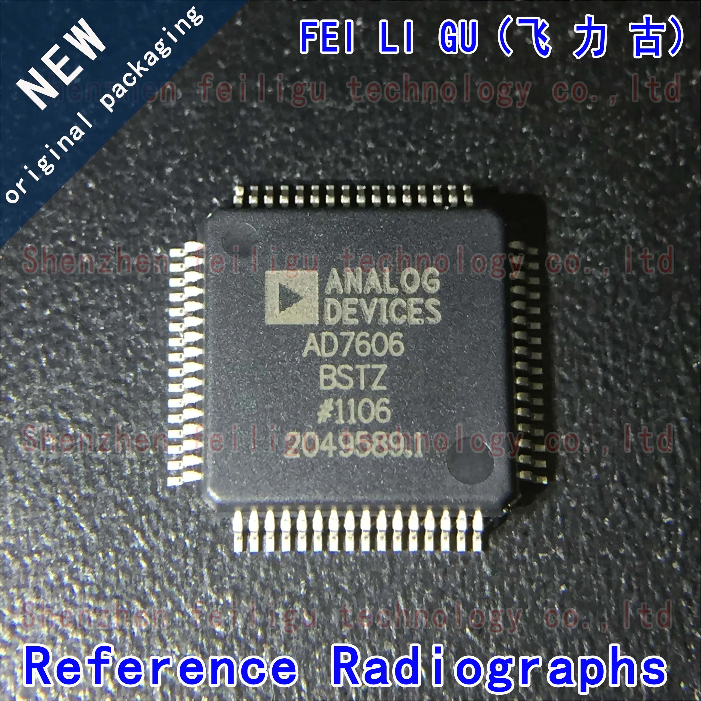 

1~10PCS 100% New Original AD7606BSTZ-RL AD7606BSTZ AD7606BST AD7606 Package:LQFP64 Data Acquisition System (DAS) chip