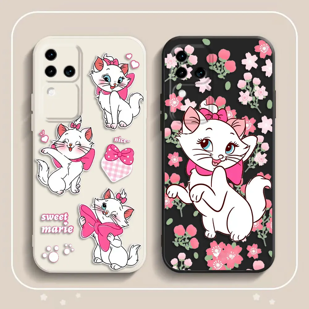 

Cute Disney Marie Cat Custom Phone Case For VIVO S1 V17 V20 V21 V21E V23 V23E V25 V27 V29 V27E V30 V30E V40 V50 S12 S16 TPU Case