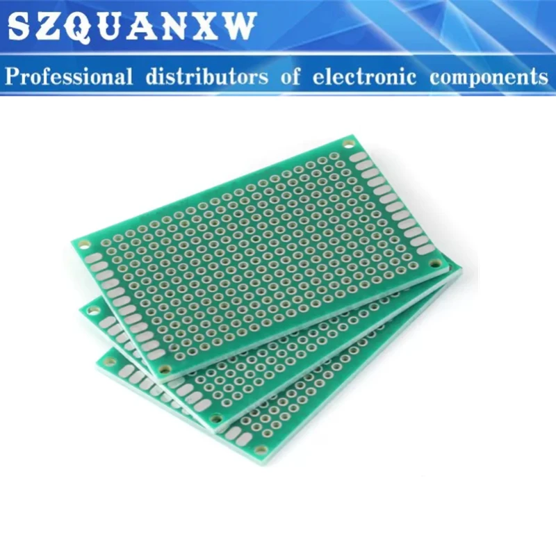 5PCS/Lot 5x7 4x6 3x7 2x8 6x8 7x9 Double Side Copper Prototype PCB Universal Board Experimental  Plate For