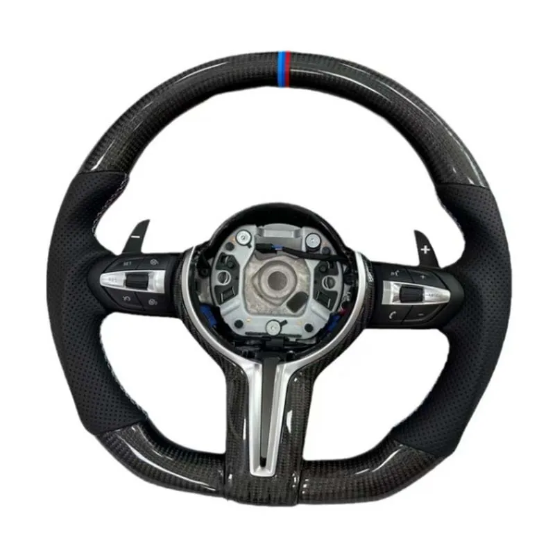 

RELI5 Sports Style Steering Wheel for BMW M2 M3 M4 M5 M6 X5M F30 F10 F20 F35 F22 F18 F07 F01 E90 E92 E46 Carbon Fiber Steering