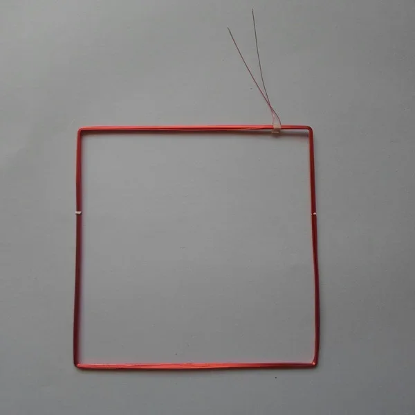 125KHZ Coil Reader Antenna Card Transmitter Clock in Card Reader RFID Inner Diameter 95 * 95MM Access Control