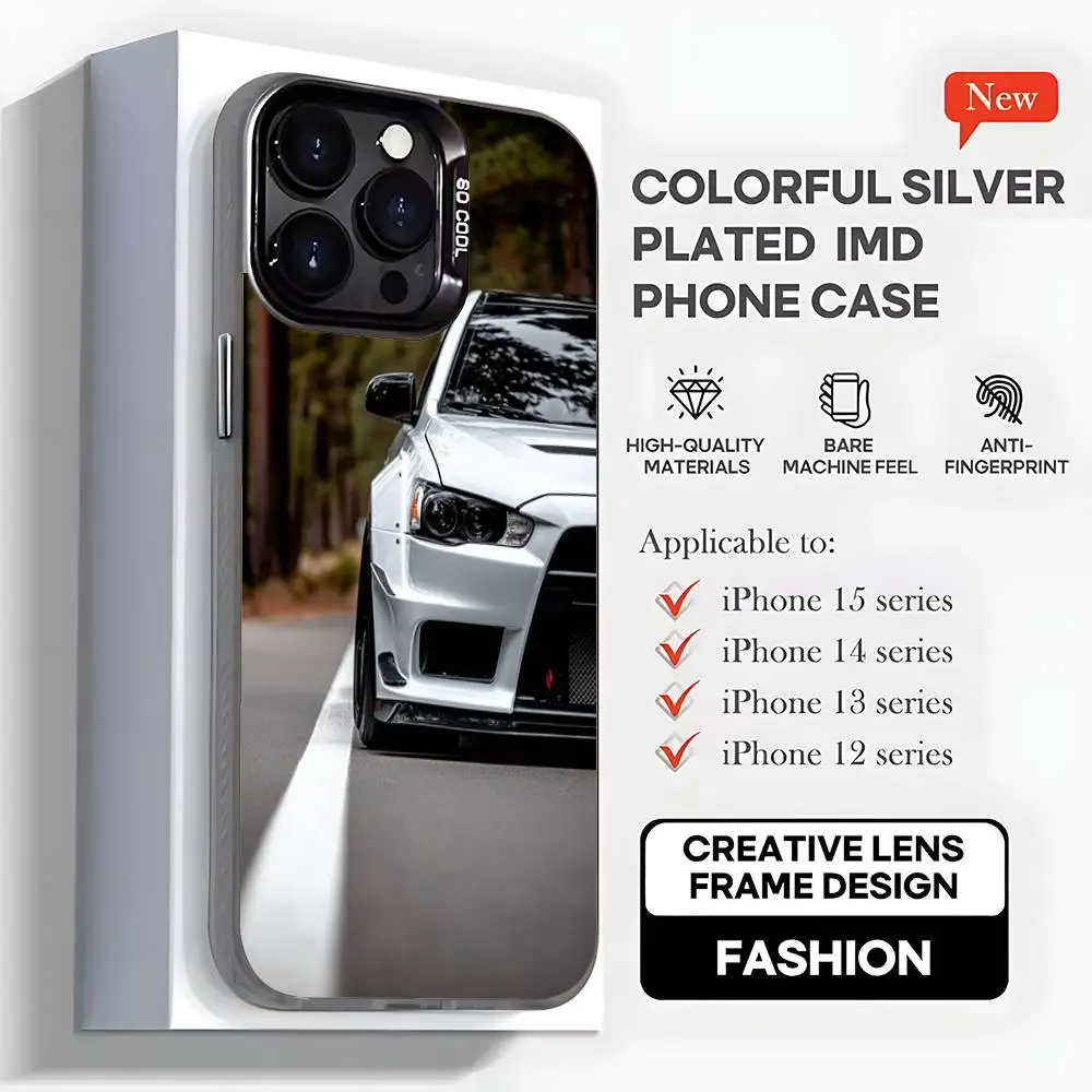 حافظة هاتف سيارة EVO X Refit باللون الأسود الرائع لهواتف iPhone 16,15,14,13,12,11,Mini,Pro,MAX,plus,غطاء أسود غير لامع مقاوم للصدمات