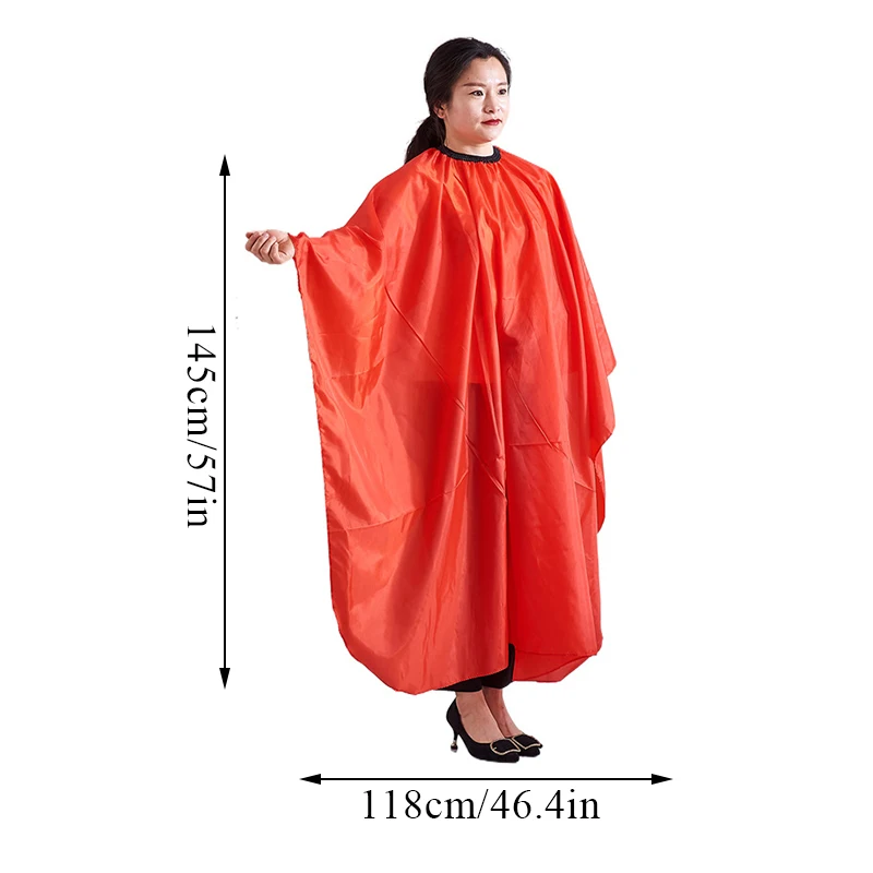 1PC Pro Adult Barber Cloth Gown Solid Color Waterproof Hairdresser cape For Hair Cutting barber Aprons Hair Style Salon Supplies