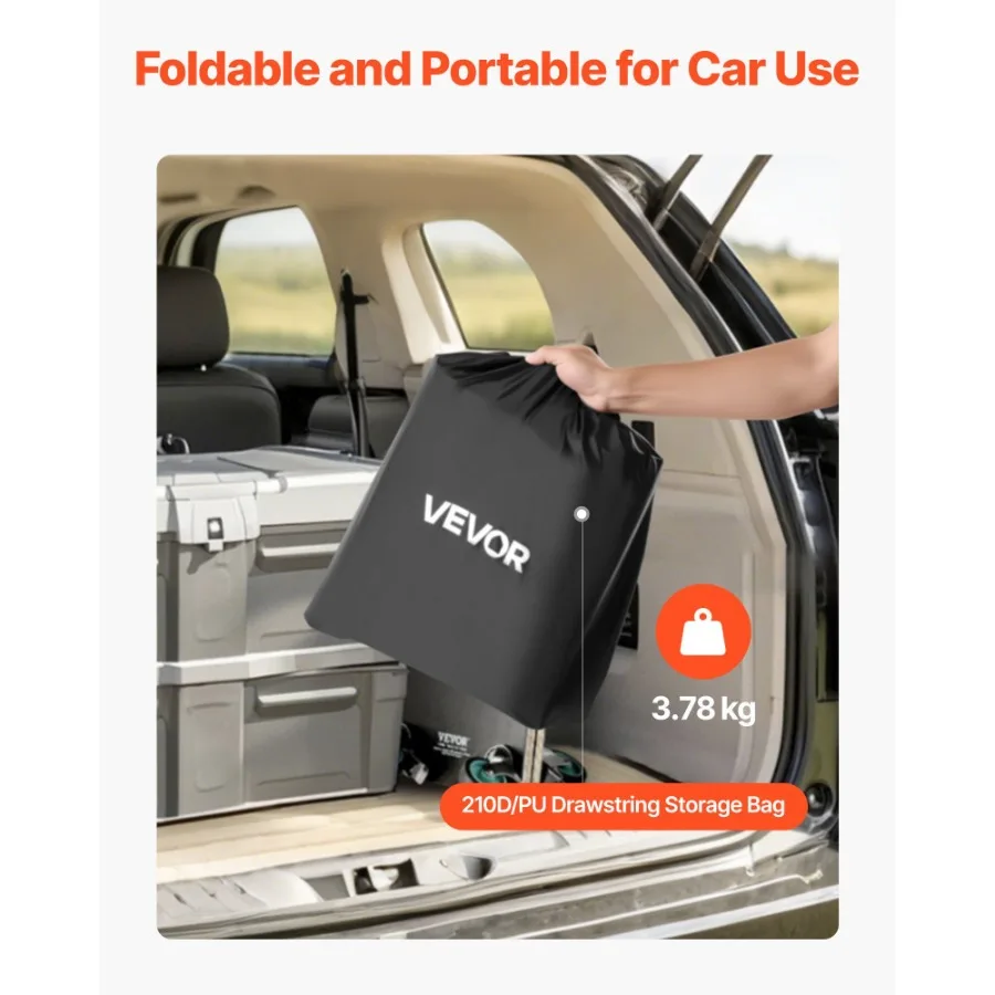 Torba bagażowa Hitch Cargo Carrier Bag 59,84 x 23,9 x 24,02 cala 20 stóp sześciennych z 8 paskami