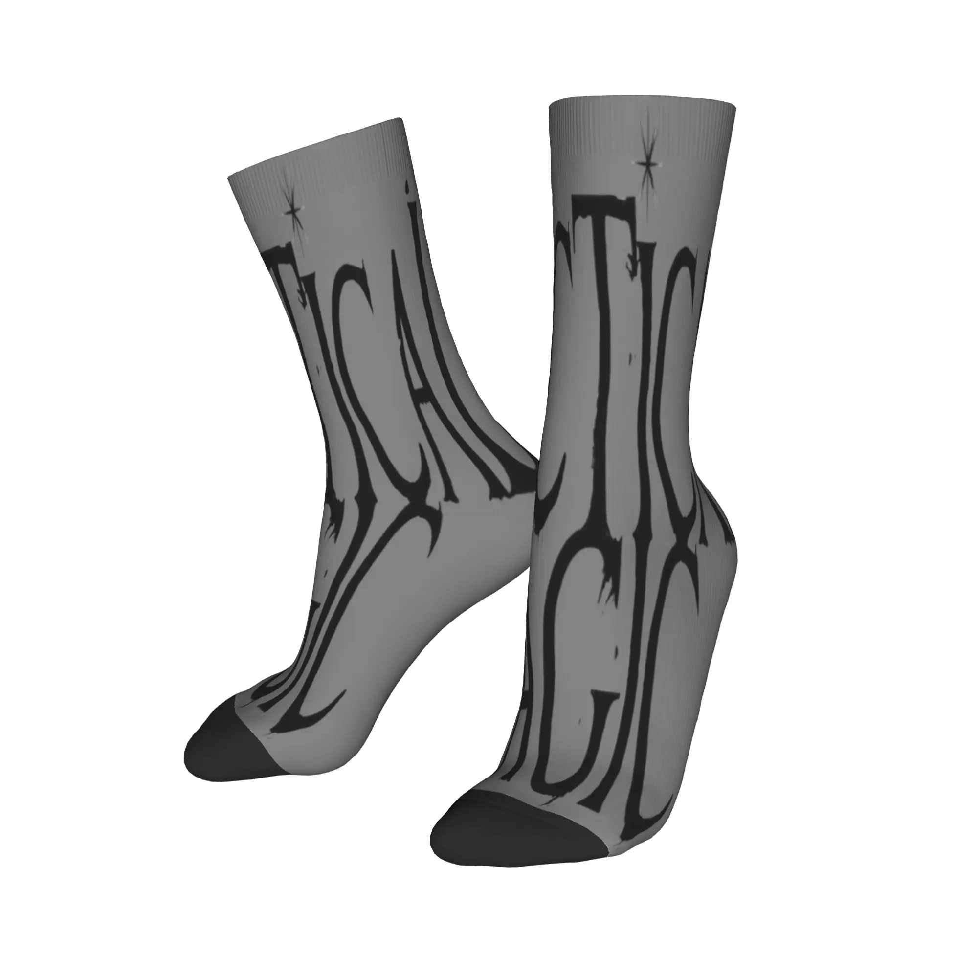 Men Women Practical Magic Witchcraft Occult Mystic Halloween Gothic Socks Breathable Home Dress  Socks Birthday Present