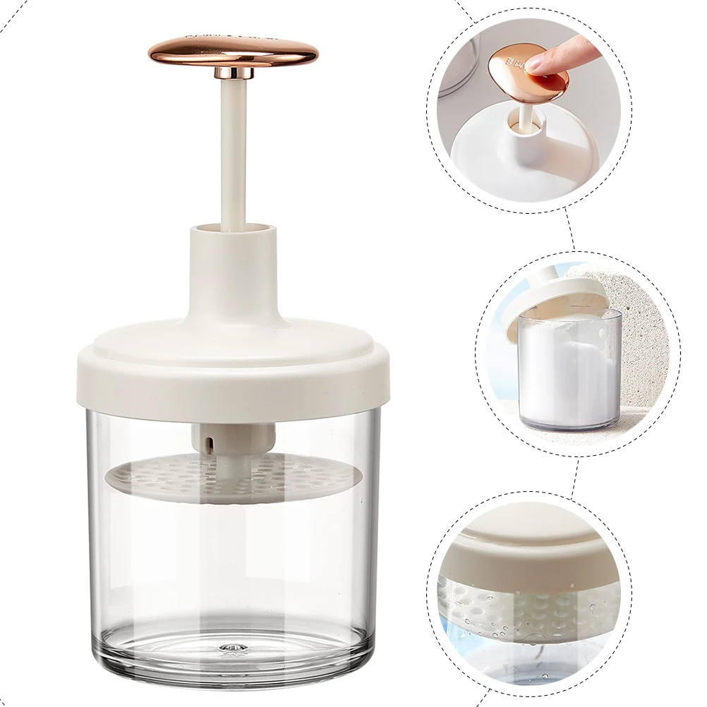 Tazza schiumogena Detergente viso Gorgogliatore Sapone Dimensioni compatte Sciogliere lo strumento pratico da viaggio portatile sporco