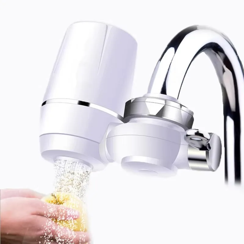 

Household kitchen faucet water purifier filter direct drinking plastic tap water water purifier with activated carbon household