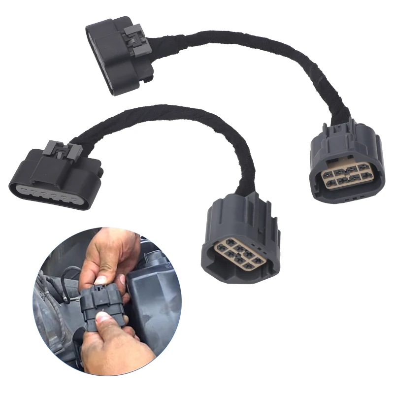 

25826767 2 шт. проводка для переоборудования HID в галогенную фару для GMC Acadia 2007-2012 25964277 22938889 GM2502323 114-01371RC