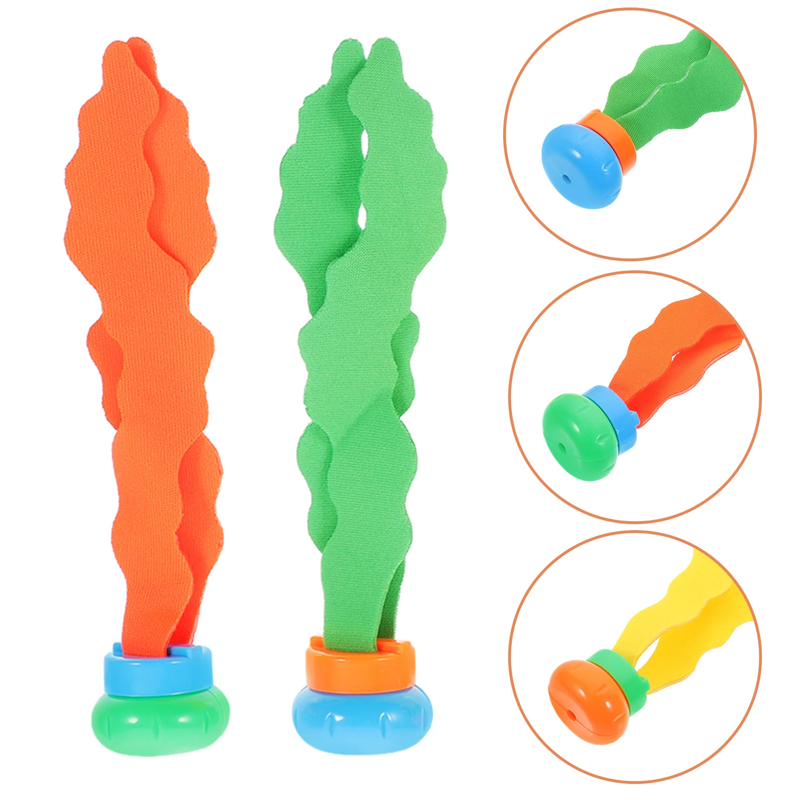 6 Pcs Diving Seaweed Toys Seaweeds Kids Summer Water Game Underwater Inflatable