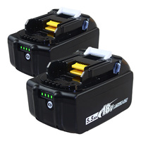 2X For Makita 18V 8.0Ah LXT Li-Ion BL1830 BL1850 BL1860 BL1840 Cordless Battery Replace for Makita 18v Battery