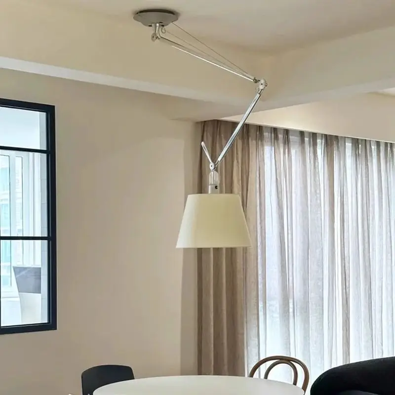 

Modern Arm Folding LED Pendant Light Living Dining Room Bedroom Designer Study Chandelier Home Decor Lusters Luminaires
