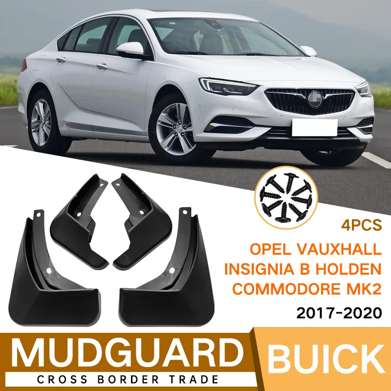 

For Opel Vauxhall Insignia B Holden CommodoreMK2 17-20 Car Molded Mud Flaps Splash Guards Mudguards Front Rear Styling