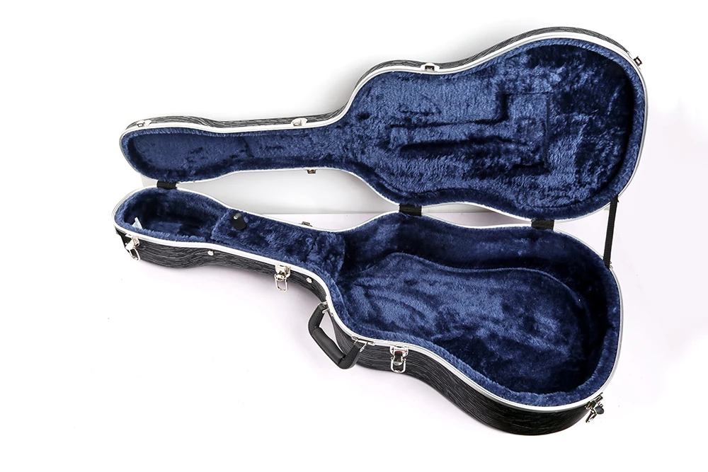 Hooqu Wholesale Fashion High-quality Classical Guitar Bag Hardshell Case Accessories Black Durable Classic Guitar Case