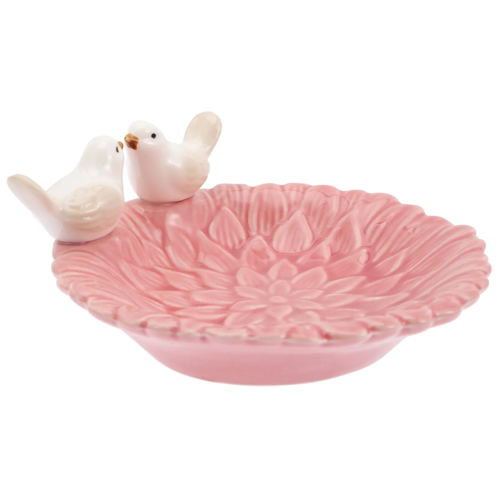 

Керамическая подставка для украшений в виде птиц: стильный настольный органайзер для дома, магазина, витрины, спальни, туалетного столика