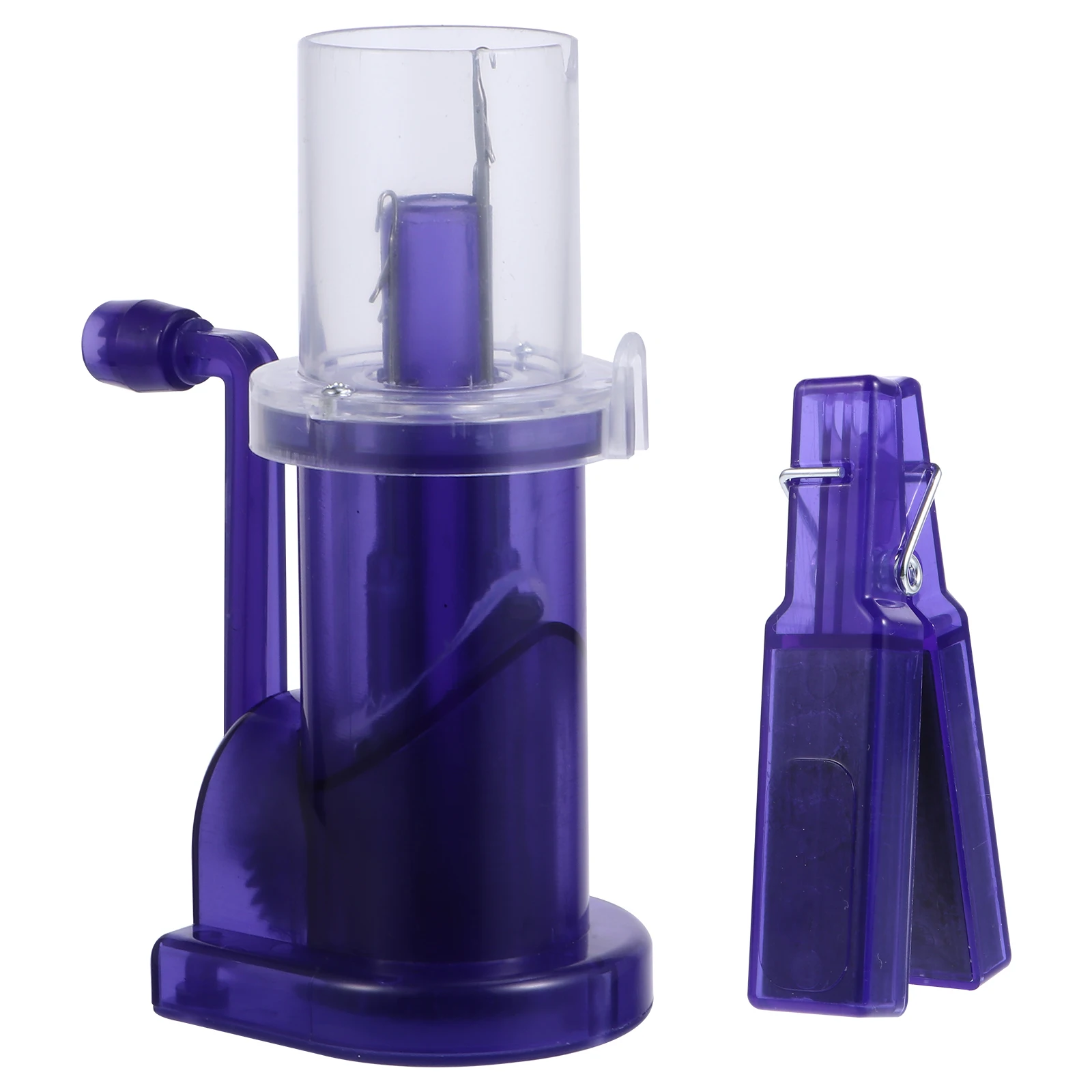 

Hand Knitting Machine Tool Hand Operated Winding Machine Knitter Spool Child Yarn Kits Spiral Button