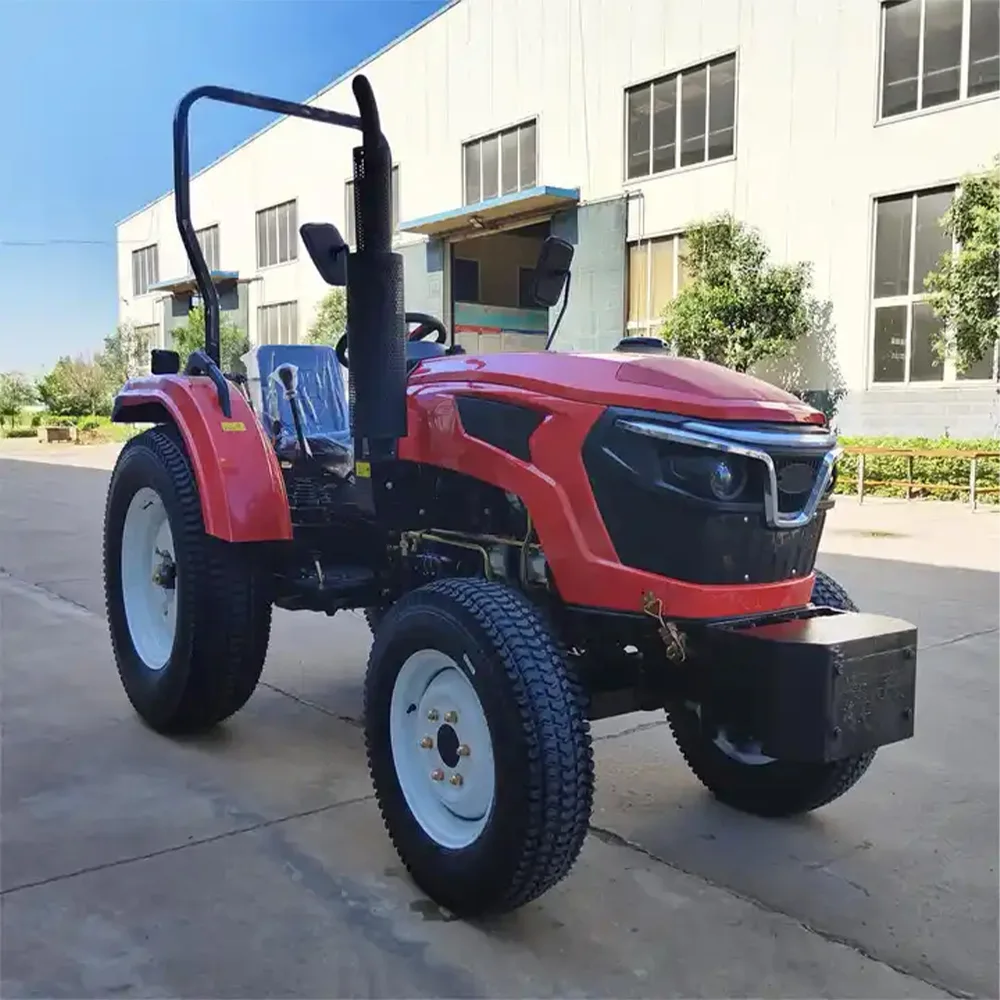 Cheap 30HP 40HP 50HP 60HP Mini Wheeled Agricultural Tractor 4x4 Farm Tractor for Sale