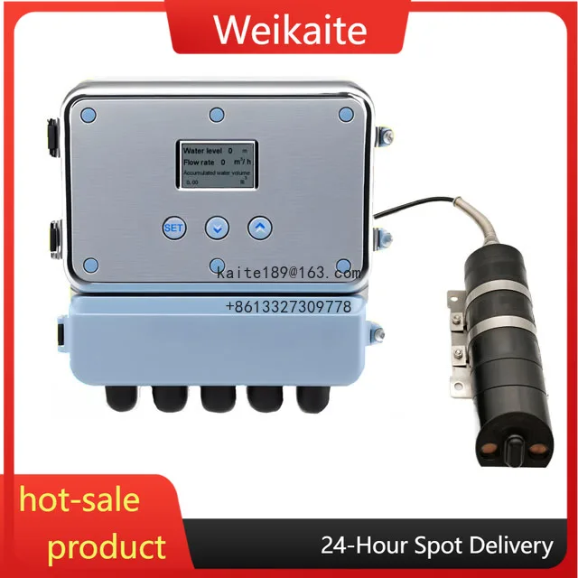 

KDF1300 Ultrasonic Doppler Flowmeter for Water RS485/ModBus Protocol OEM Customizable ±0.03m/s~±5m/s DC 10.8VDC~26.4VDC