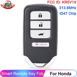 KEYECU 4-przyciskowy FCC ID: KR5V1X Do Honda CR-V 2014 HR-V Fit 2015 2016 2017 2018 2019 2020 Inteligentny klucz zdalny 313.8MHz A2C 83161800