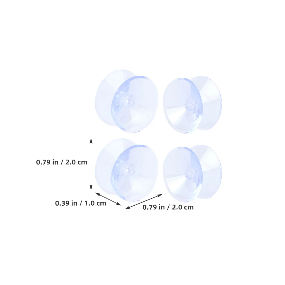 16 cuscinetti per dischi trasparenti per piani da tavolo in vetro, riutilizzabili e versatili, compatibili con superficie da 20 mm, antiscivolo e resistenti ai graffi