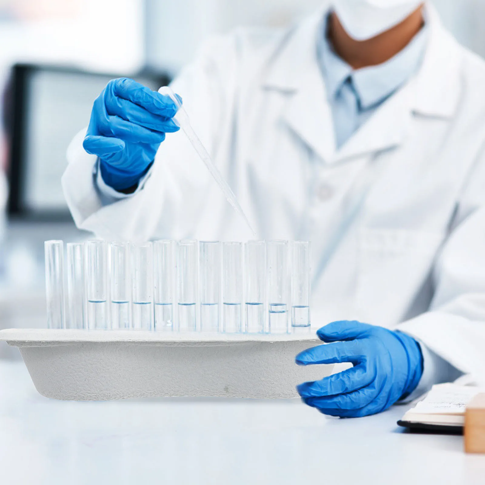 

20pcs Disposable Pulp Potty Plates ney Shaped Tray Multipurpose Storage Plate Lightweight Practical Medical Disc