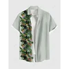 3D Printed Men's Hawaiian Shirts with Buttons