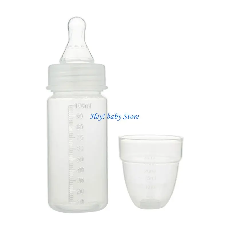 Q1FE Single Используйте детскую бутылку 100 мл емкости PP Lightweight для легкой обработки