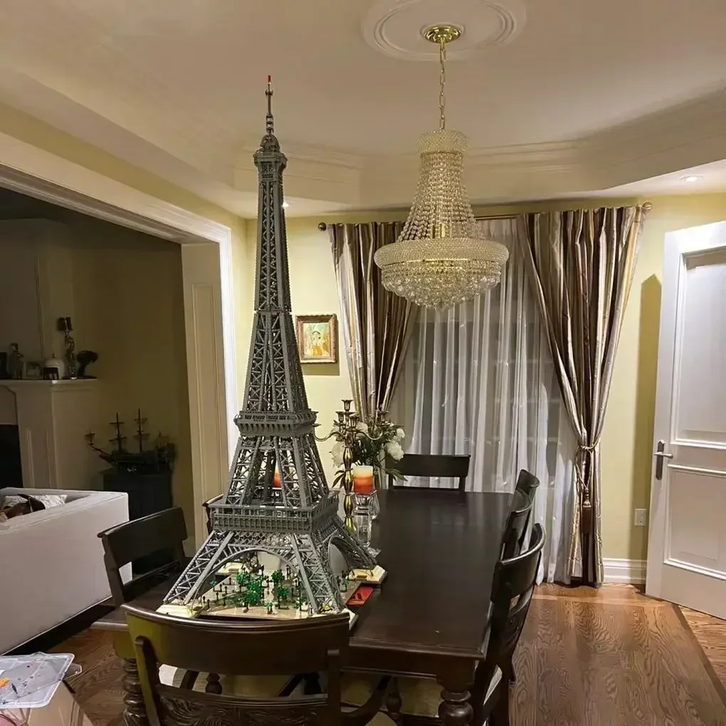 

MOC 10307 Eiffel Tower Paris Architecture Tallest Model Building Set Blocks Bricks Toys For Adults Children