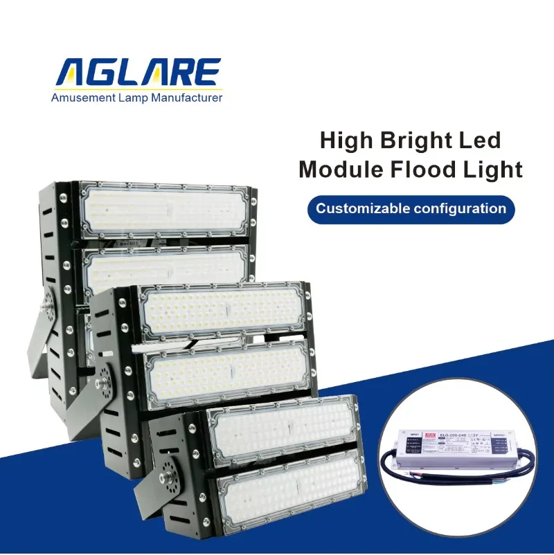 High Power 100W 200W 300W 400W 500W 600W Led Flood Light Spotlight Sports Tennis Court Stadium