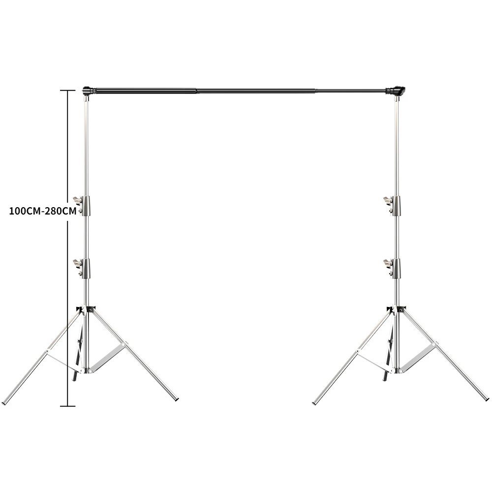 SH 2m/ 3M Telescopic Rod Telescopic Crossbar Suitable For Backstand Stand Adjustable Lamp Holders/ C stand Photo Studio Kits